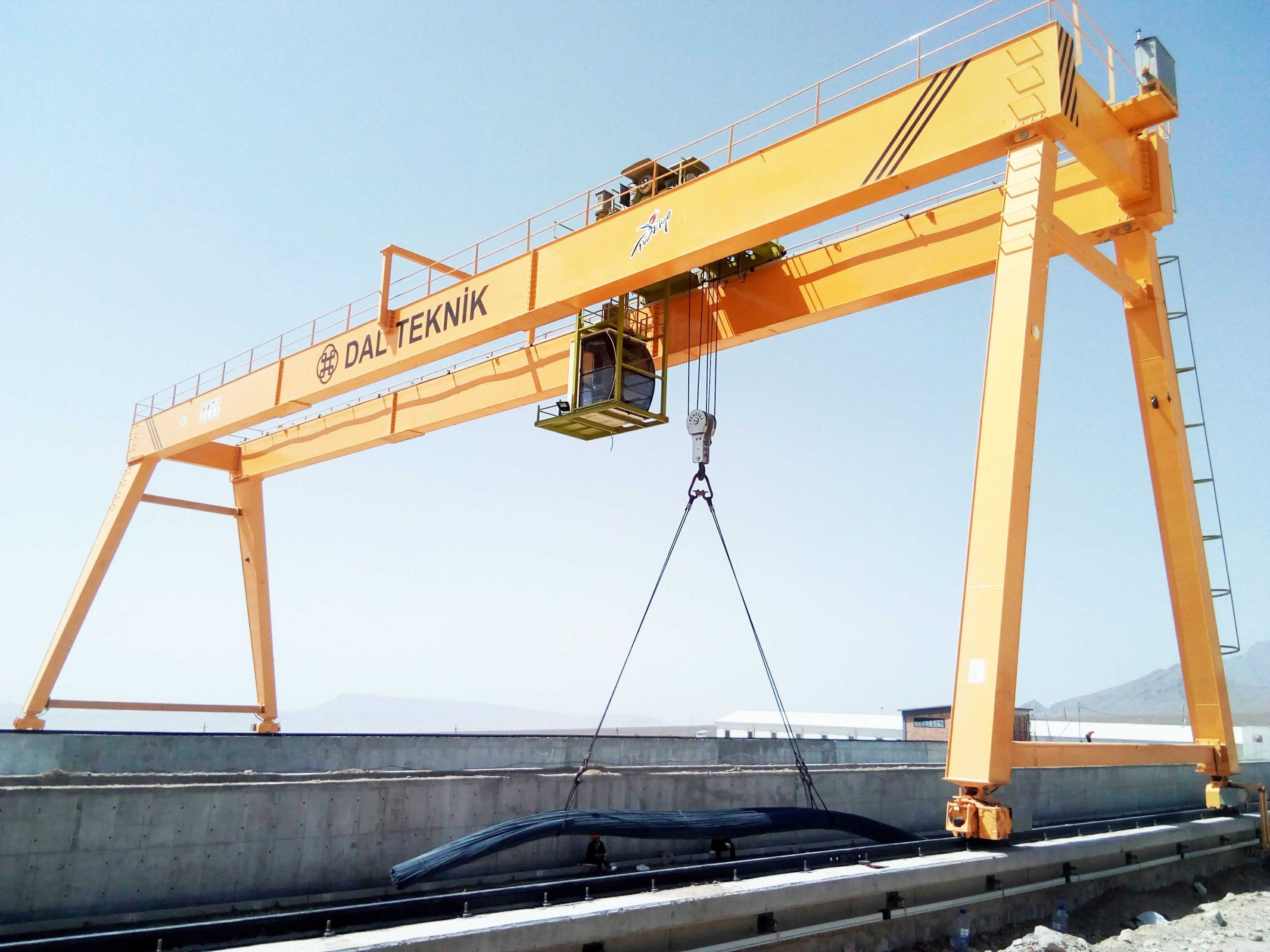 Çift Kiriş Portal Vinç Tek Kiriş Portal Vinç